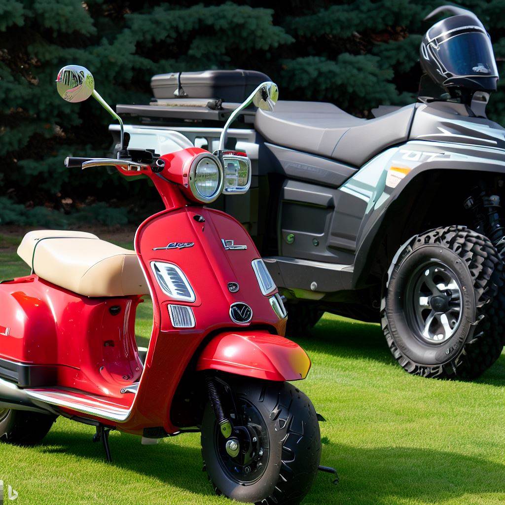 Scooter and ATV